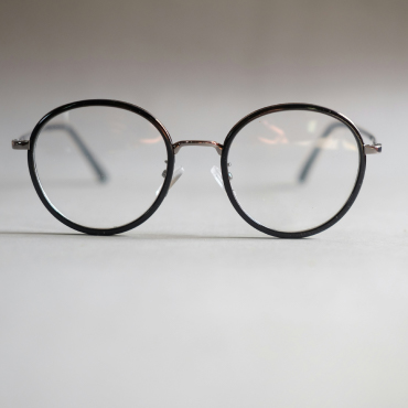 Black Oval Frame Prescription Spectacles