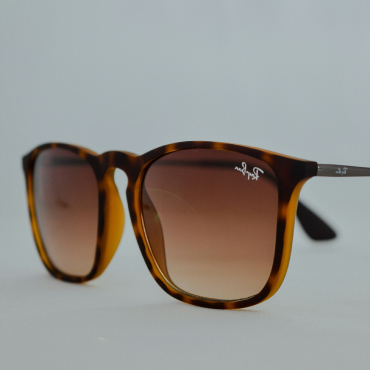 Black Solid Retro Design Rectangular Sunglasses